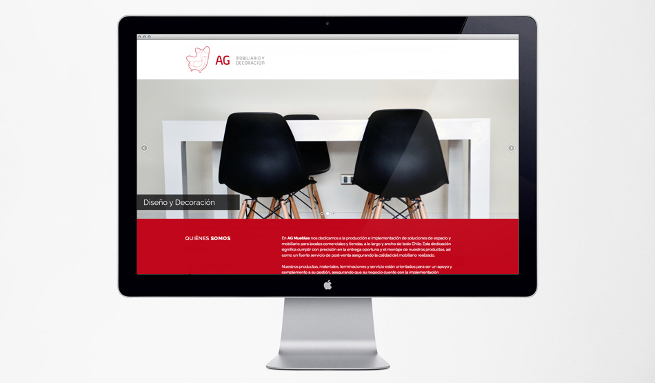 Sitio Web AG Muebles