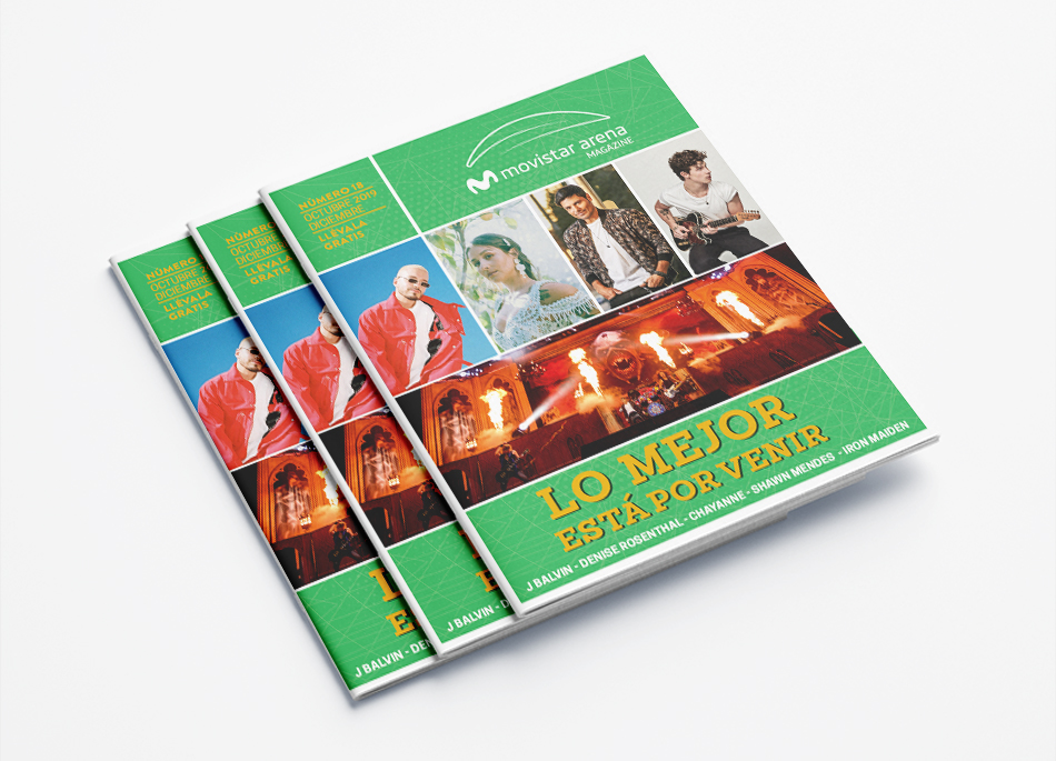 revistas Movistar Arena